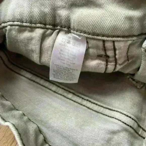 Everlane Womens The Way High Slim Jean Straight Leg Sage Green Size 31 Short - Picture 11 of 12